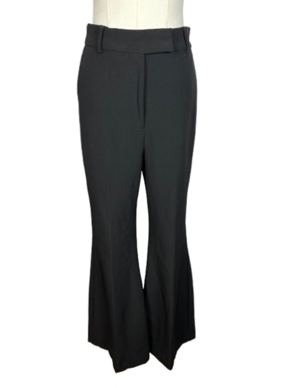 Express Black Super High Rise Flare Pants